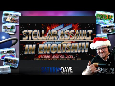 Aperçu du jeu Stellar Assault SS sur SEGA Saturn