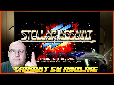 Illustration vidéo de Stellar Assault SS sur SEGA Saturn
