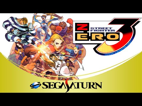 Screen de Street Fighter Zero 3 sur SEGA Saturn