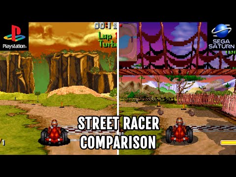 Street Racer sur Sega Saturn
