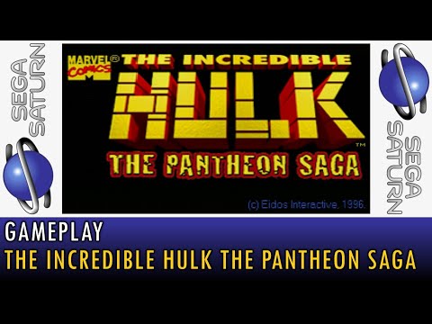 Screen de The Incredible Hulk: The Pantheon Saga sur SEGA Saturn