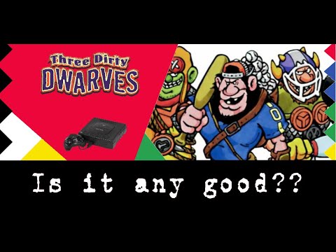 Illustration vidéo de Three Dirty Dwarves sur SEGA Saturn