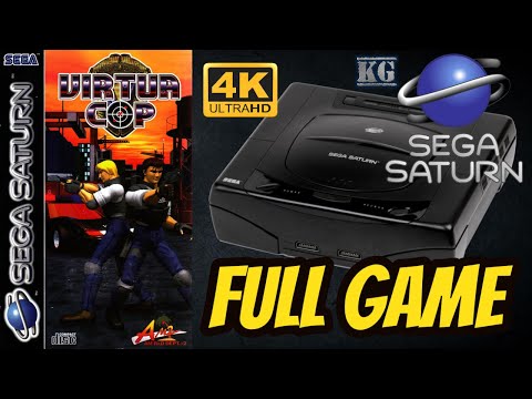 Capture de Virtua Cop sur SEGA Saturn