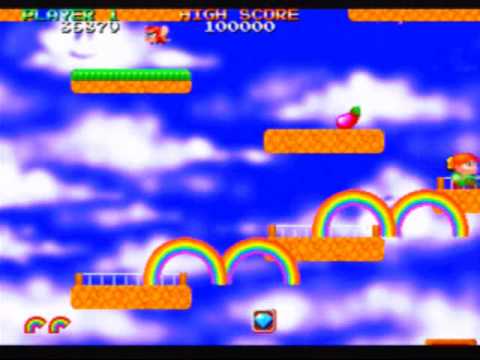 Image du jeu Bubble Bobble featuring Rainbow Islands sur Sega Saturn