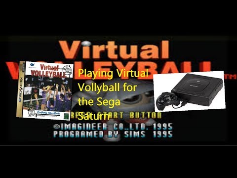 Virtual Volleyball sur Sega Saturn
