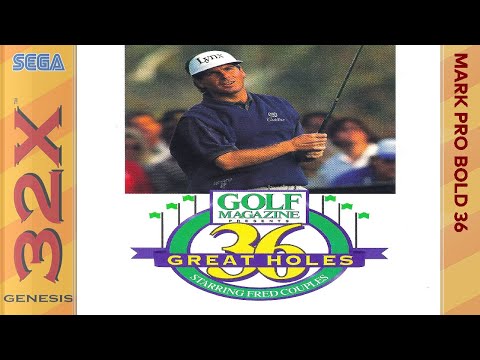 Photo de Golf Magazine : 36 Great Holes Starring Fred Couples sur 32X