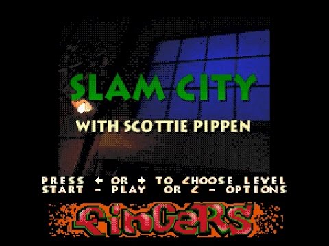 Screen de Slam City with Scottie Pippen sur 32X