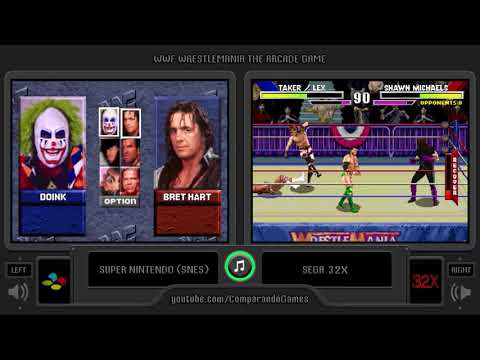 Screen de WWF WrestleMania : The Arcade Game sur 32X
