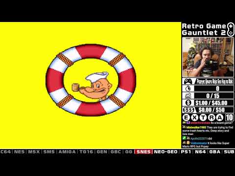 Popeye: Ijiwaru Majo Sea Hag no Maki sur Super Nintendo