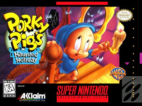 Capture de Porky Pig's Haunted Holiday sur Super Nintendo