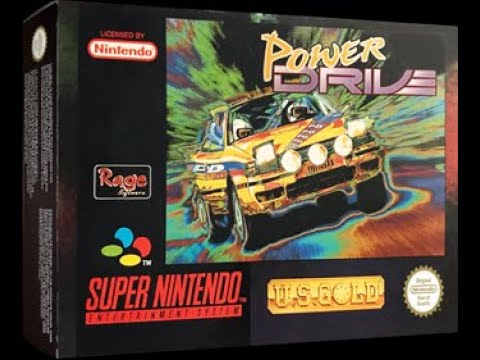 Capture de Power Drive sur Super Nintendo