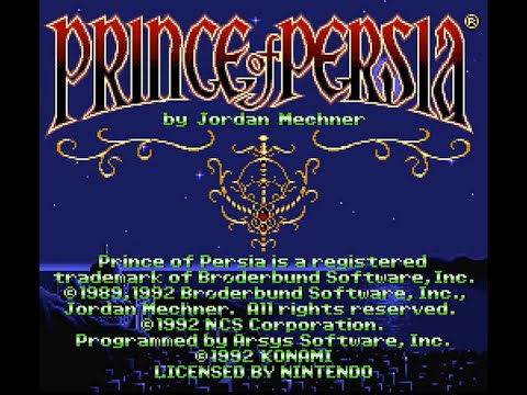 Screen de Prince of Persia sur Super Nintendo