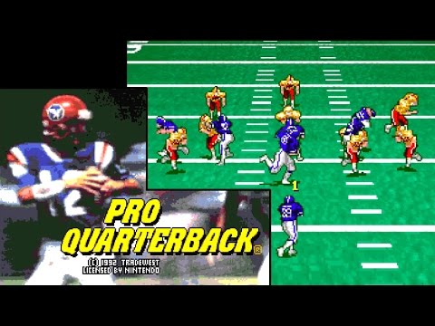 Screen de Pro Quarterback sur Super Nintendo