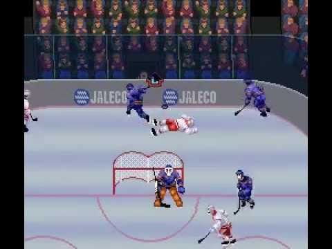 Screen de Pro Sport Hockey sur Super Nintendo