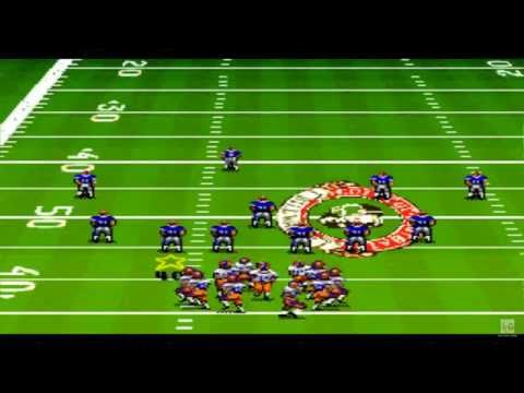 Screen de Bill Walsh College Football sur Super Nintendo
