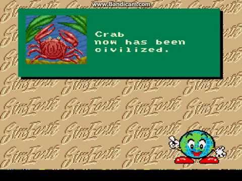 Capture de SimEarth sur Super Nintendo