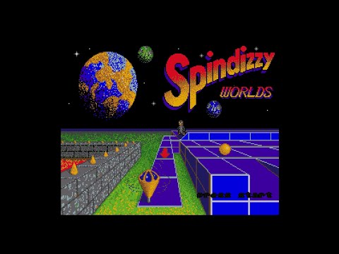 Screen de Spindizzy Worlds sur Super Nintendo