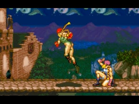 Illustration vidéo de Street Fighter II sur Super Nintendo