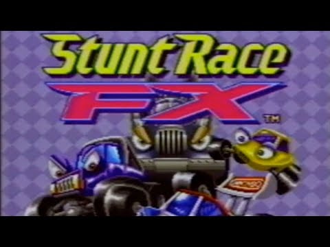 Screen de Stunt Race FX sur Super Nintendo