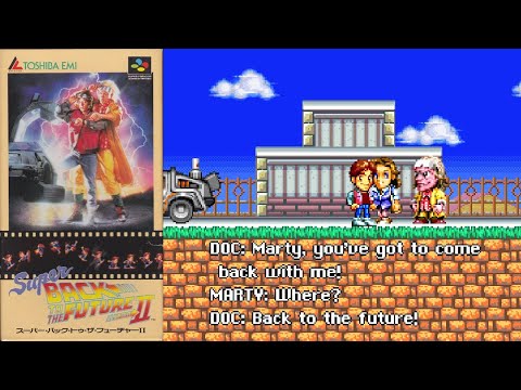 Super Back to the Future II sur Super Nintendo