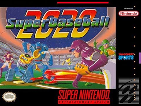 Screen de Super Baseball 2020 sur Super Nintendo