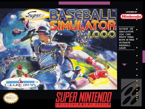 Image du jeu Super Baseball Simulator 1.000 sur Super Nintendo