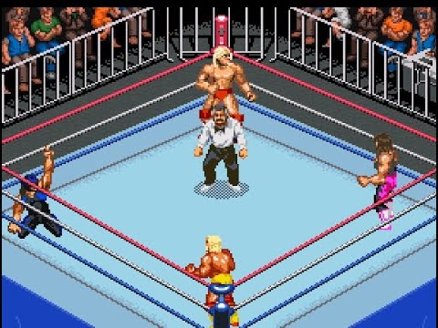 Screen de Super Fire Pro Wrestling sur Super Nintendo