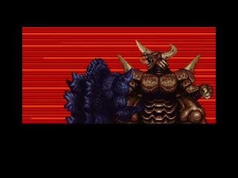 Super Godzilla sur Super Nintendo