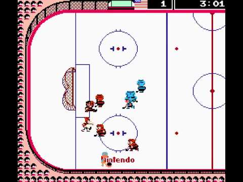 Screen de Super Ice Hockey sur Super Nintendo
