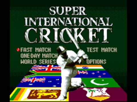 Super International Cricket sur Super Nintendo