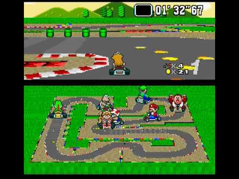 Aperçu du jeu Super Mario Kart  sur Super Nintendo