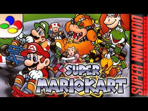 Illustration vidéo de Super Mario Kart  sur Super Nintendo