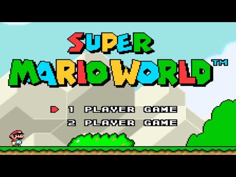 Screen de Super Mario World  sur Super Nintendo