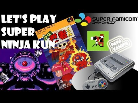 Super Ninja-kun sur Super Nintendo