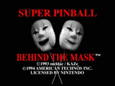Screen de Super Pinball: Behind the Mask sur Super Nintendo