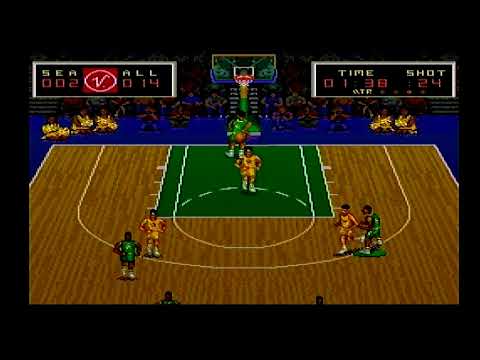 Illustration vidéo de Super Slam Dunk sur Super Nintendo