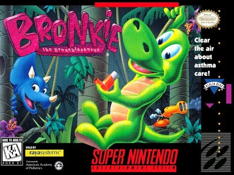 Bronkie the Bronchiasaurus sur Super Nintendo