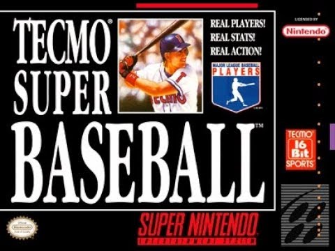 Screen de Tecmo Super Baseball sur Super Nintendo