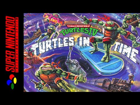 Screen de Teenage Mutant Ninja Turtles IV: Turtles in Time  sur Super Nintendo