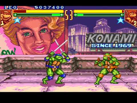 Screen de Teenage Mutant Ninja Turtles: Tournament Fighters sur Super Nintendo