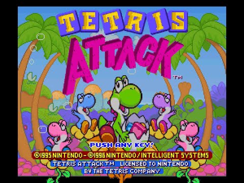 Screen de Tetris Attack sur Super Nintendo