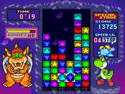 Tetris Attack sur Super Nintendo