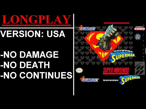 The Death and Return of Superman sur Super Nintendo