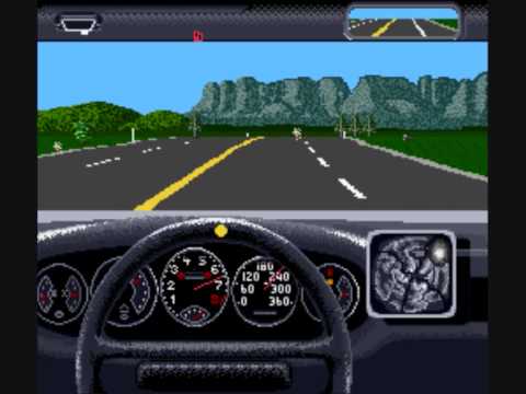 Screen de The Duel: Test Drive II sur Super Nintendo