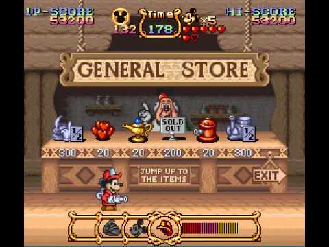 The Magical Quest Starring Mickey Mouse sur Super Nintendo