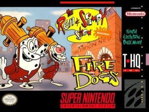 Screen de The Ren & Stimpy Show: Fire Dogs sur Super Nintendo