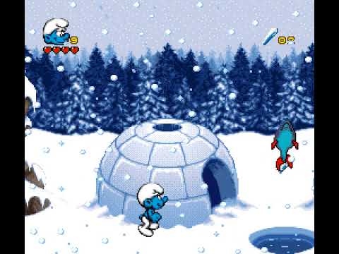 Screen de The Smurfs sur Super Nintendo