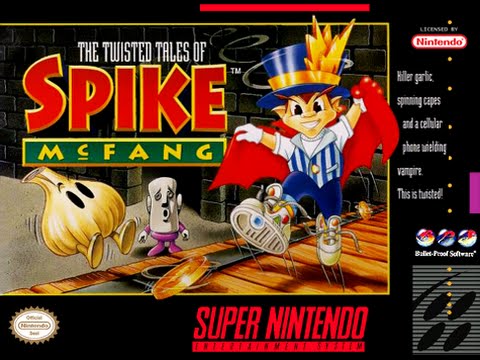 The Twisted Tales of Spike McFang sur Super Nintendo