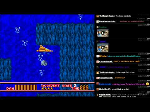 Scène de jeu de Thunderbirds: Kokusai Kyuujotai Juudou Seyo! sur Super Nintendo
