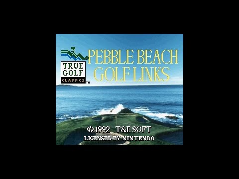 Image du jeu True Golf Classics: Pebble Beach Golf Links sur Super Nintendo